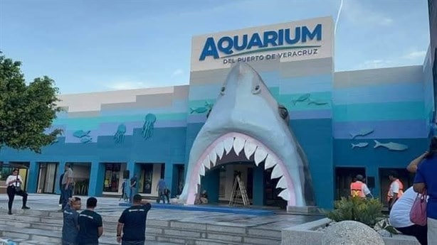 Plaza Acuario de Veracruz registró 14 mil visitas durante el fin de semana largo