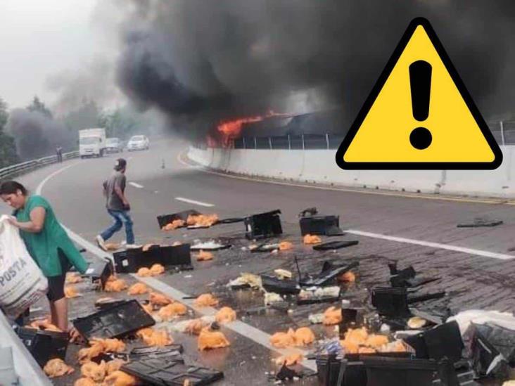 Hasta 3 accidentes fatales por semana en la autopista Xalapa-Perote