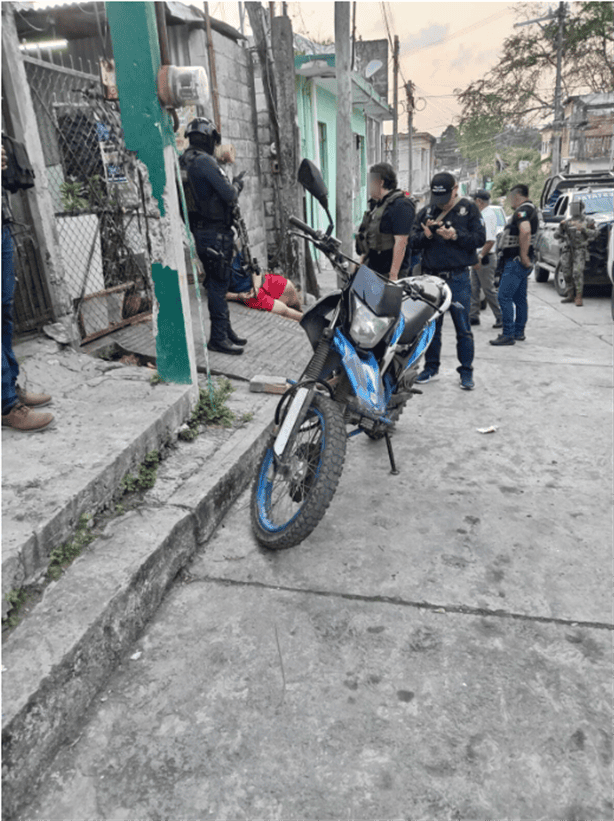 Tras cateo, detienen a cuatro narcomenudistas en Tuxpan