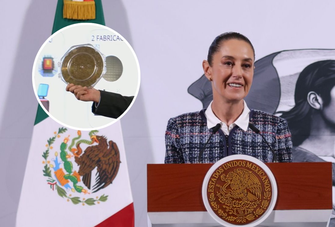 Claudia Sheinbaum presenta el proyecto "Kutsari" para el diseño de semiconductores en México