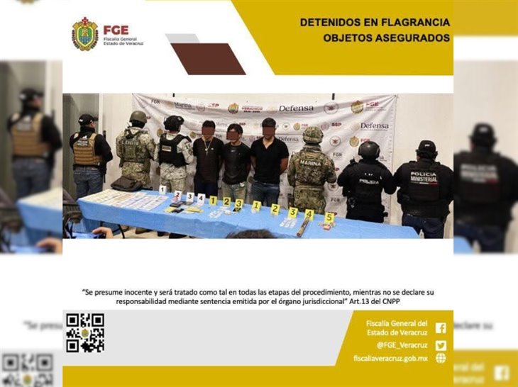 Detienen a 3 personas en Córdoba; les encontraron droga