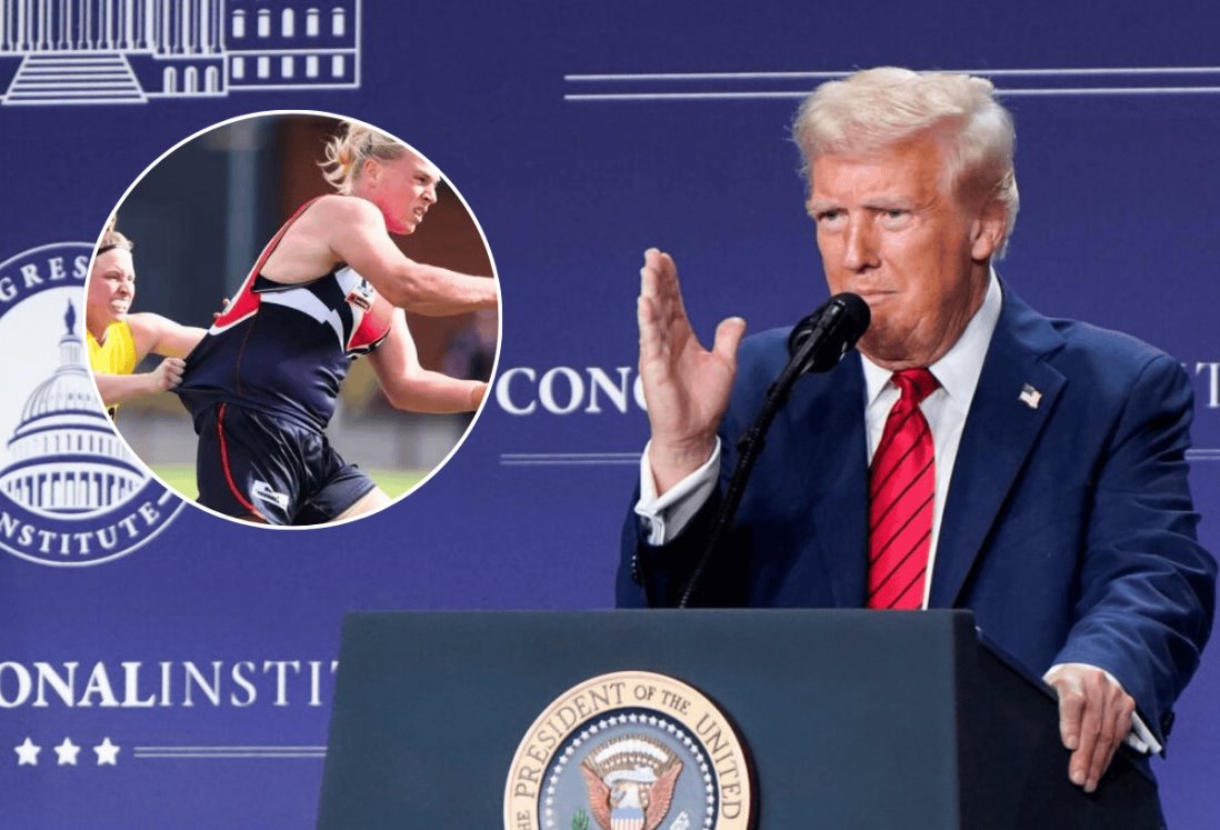 Donald Trump firma orden para prohibir a las mujeres trans en deportes femeninos