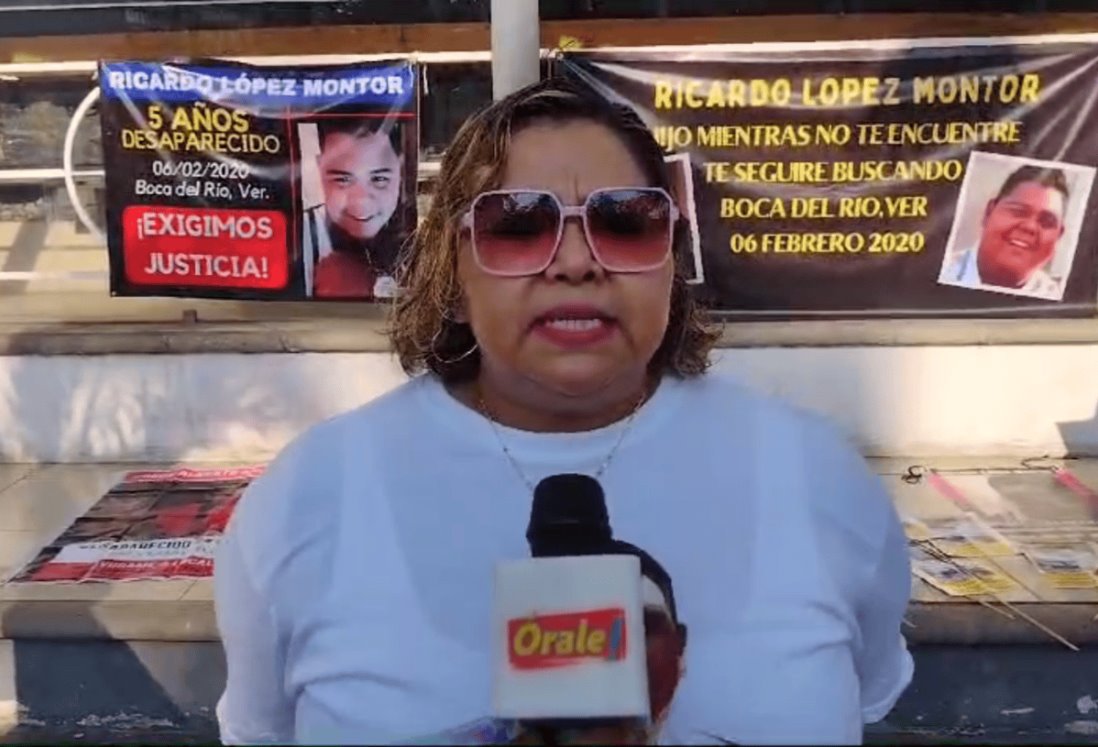 "Gorda, te amo mucho": Madre de Ricardo López exige justicia en Veracruz