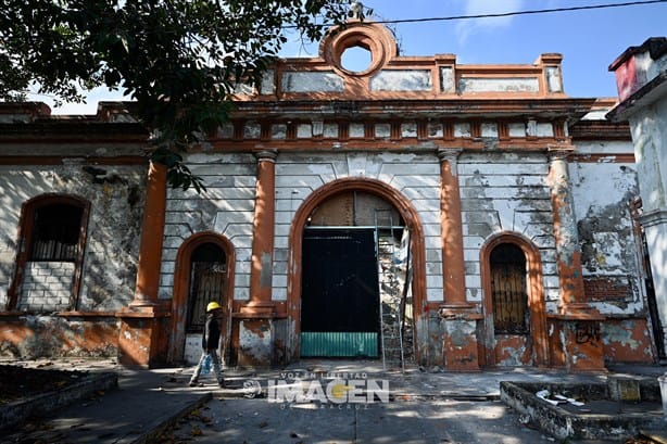 Así avanza transformación del expenal Ignacio Allende de Veracruz al Centro Cultural de Artes de la UV