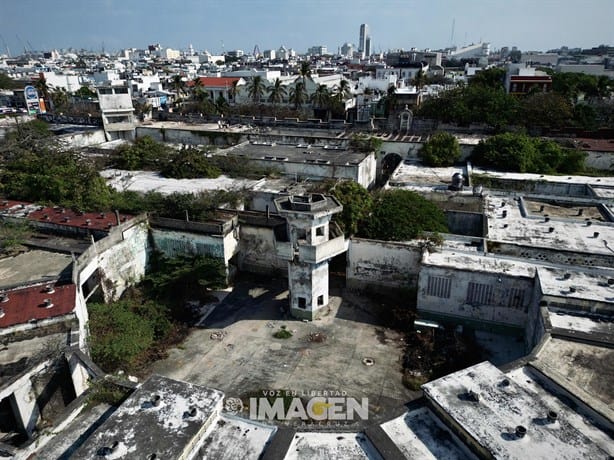 Así avanza transformación del expenal Ignacio Allende de Veracruz al Centro Cultural de Artes de la UV