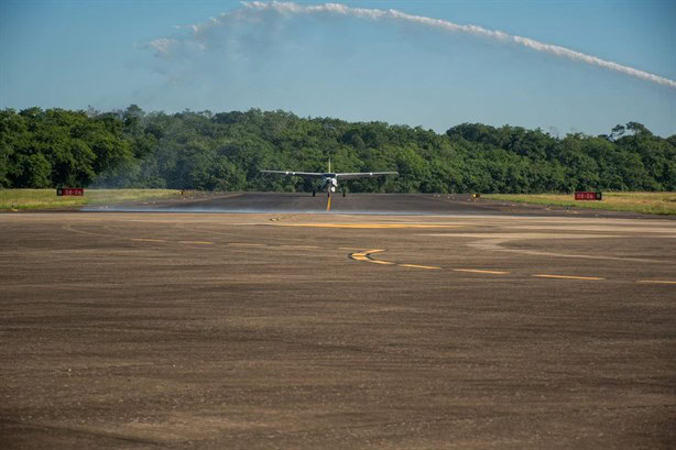 Buscan ampliar pista del aeropuerto El Tajín, para reactivar operaciones