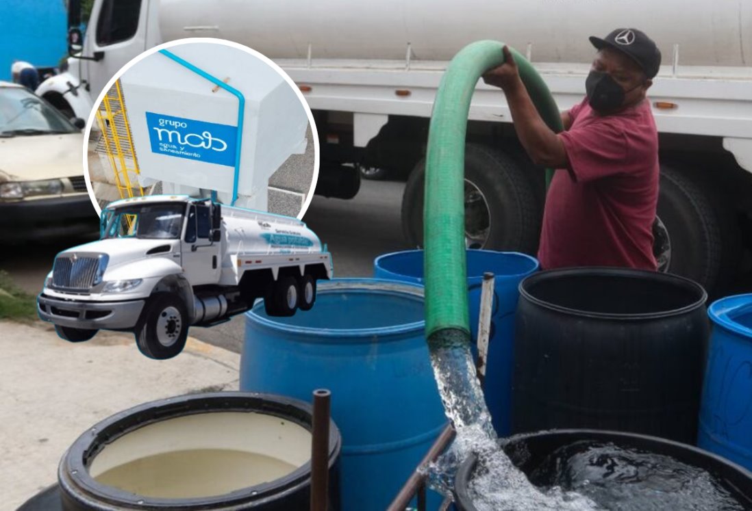 ¿Falta agua en tu colonia de Veracruz? Así puedes solicitar una pipa gratis a Grupo MAS