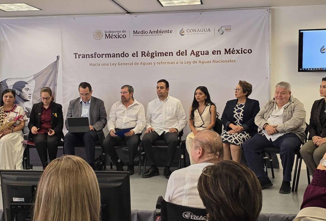 Realiza Conagua en la capital de Veracruz foro sobre el régimen del agua en México