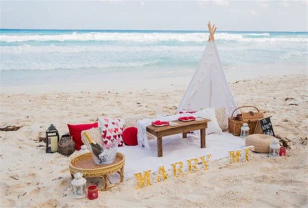 ¿En Veracruz se puede poner un tipi en la playa para pedir matrimonio? Esto debes saber