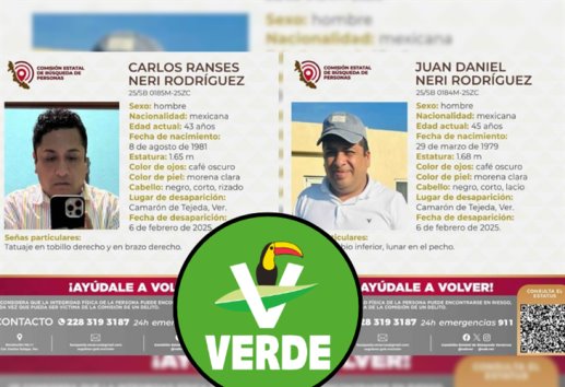PVEM confía en localización de Carlos Neri, funcionario municipal de Paso del Macho