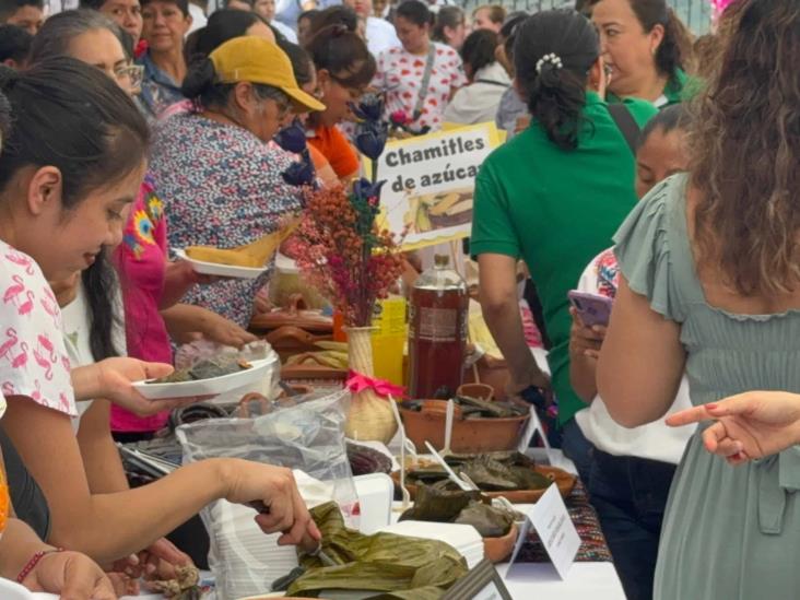 Realizan festival del tamal en Tihuatlán