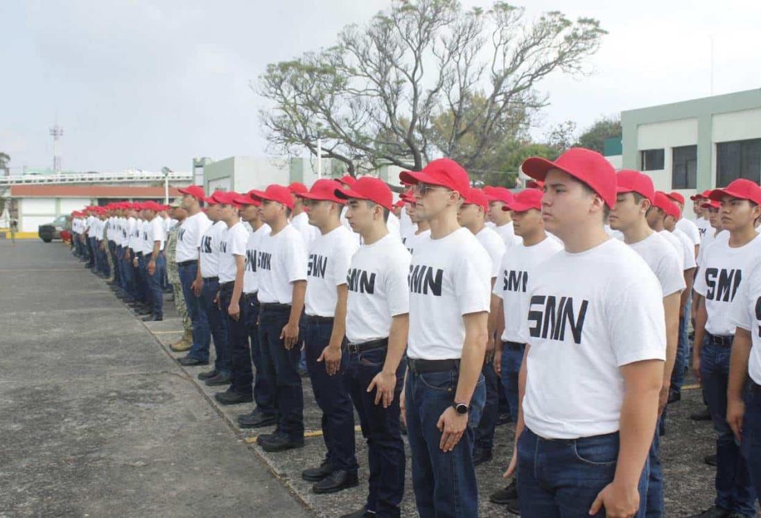 Dan la bienvenida a jóvenes de la clase 2006 al Servicio Militar Nacional en Veracruz y Boca del Río