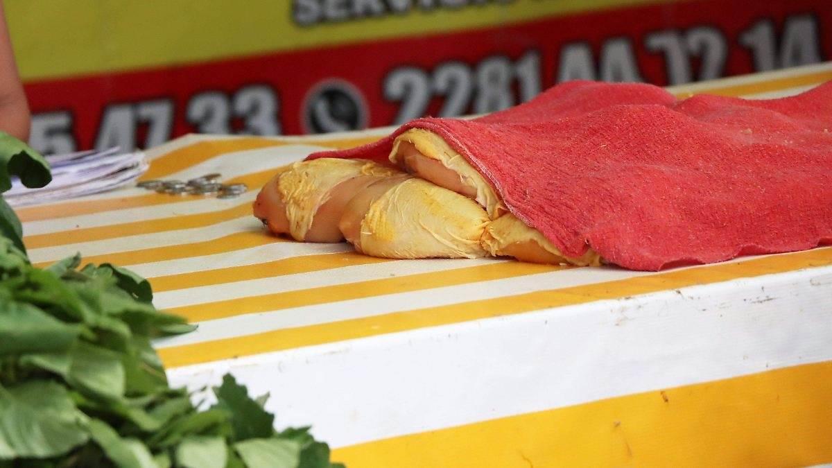 Esto es lo que cuesta el pollo en los mercados de Veracruz