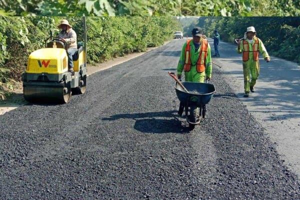 Más del 50% de avance en el programa de bacheo en Veracruz