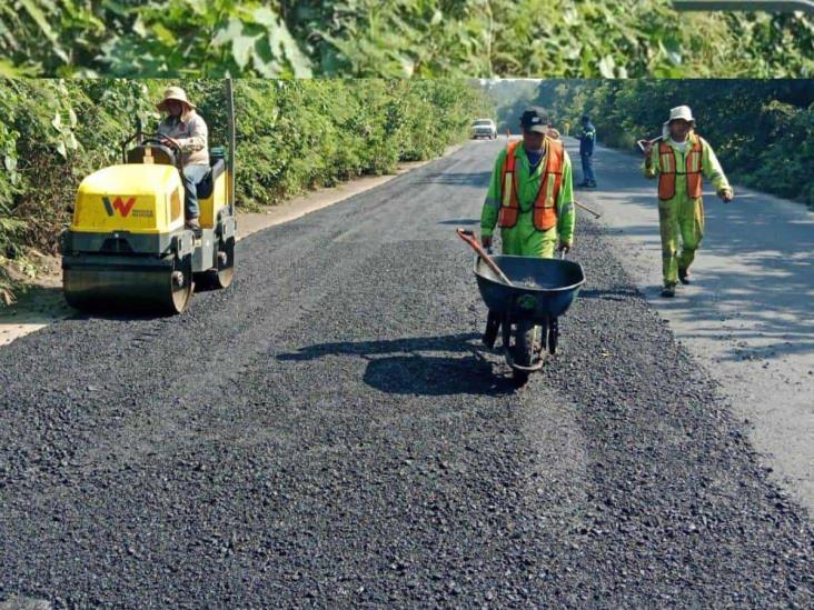 Más del 50% de avance en el programa de bacheo en Veracruz