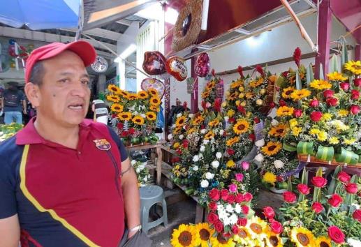 Repuntan ventas de flores por el 14 de febrero en Veracruz