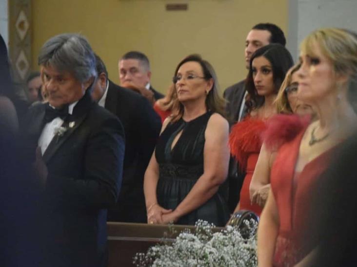 Asiste Rocío Nahle a boda de familiar de Salma Hayek