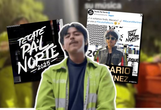 Macario Martínez: De barrendero a estrella del Tecate Pa´l Norte 2025