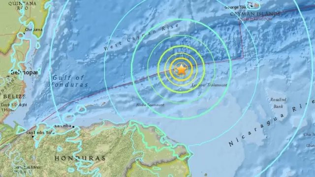 Autoridades descartan tsunami en costas de México tras sismo de 7,6 en el Caribe