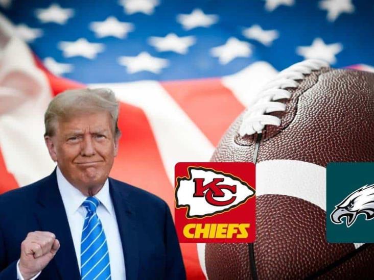 Super Bowl 2025: Trump primer presidente en asistir, ¿a qué equipo le va?