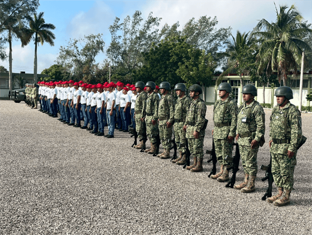 Inician Servicio Militar Nacional en el norte de Veracruz 