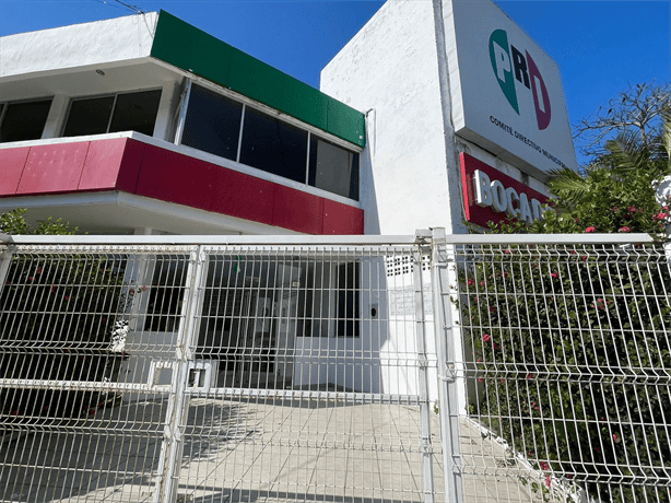 Oficinas del PRI en Boca del Río siguen operando en contraste con las de Veracruz