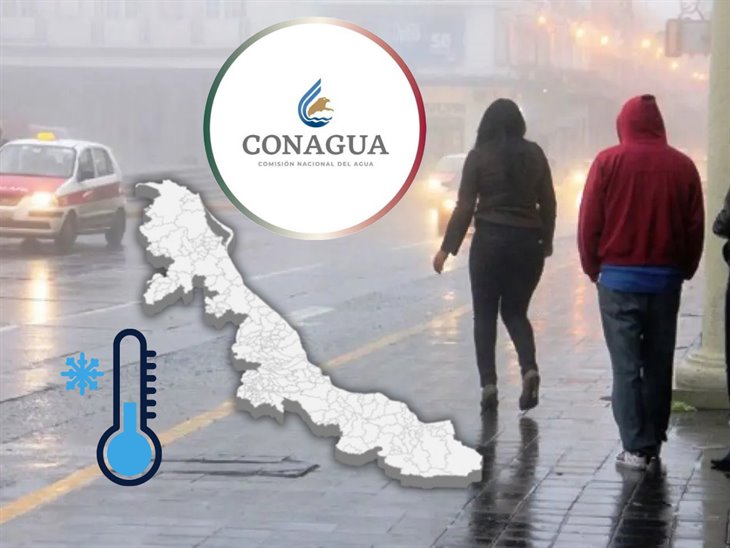 Frentes Fríos restantes en Veracruz serían menos intensos: Conagua