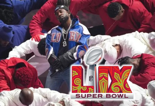 Al medio tiempo, Kendrick Lamar hace vibrar el Super Bowl 2025