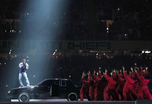 Kendrick Lamar inunda el Súper Bowl con su rap