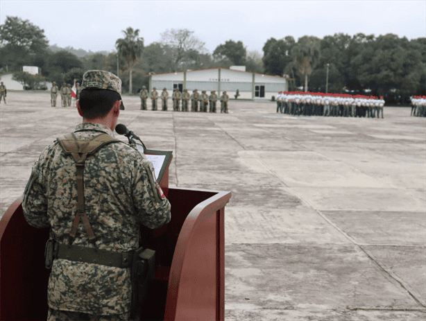 Inician Servicio Militar Nacional en el norte de Veracruz 