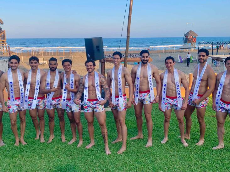 El certamen Mister Supranational México realiza Reto Playa en Chachalacas