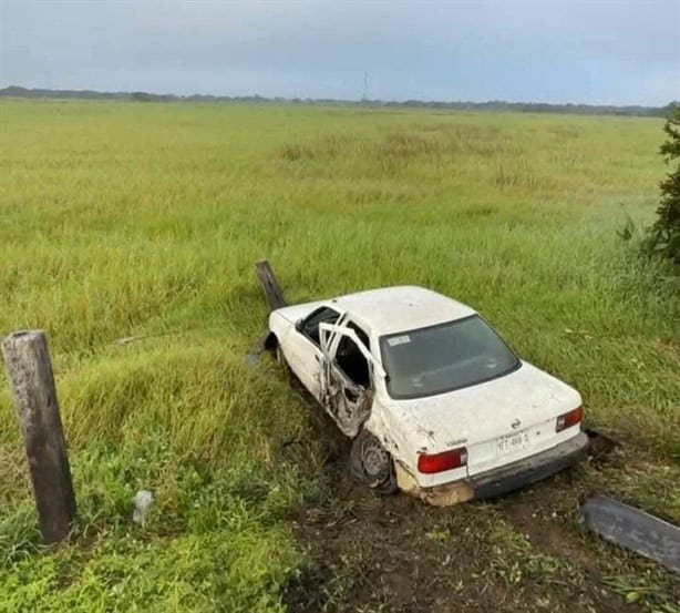 Fuerte choque entre el poblado La Laguna y Lerdo, debido a un banco de niebla