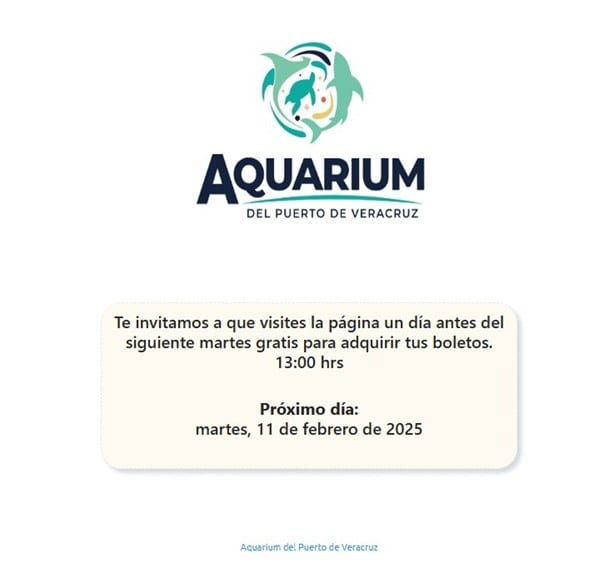 Aquarium de Veracruz: este es el link para conseguir tus boletos gratis para el 11 de febrero