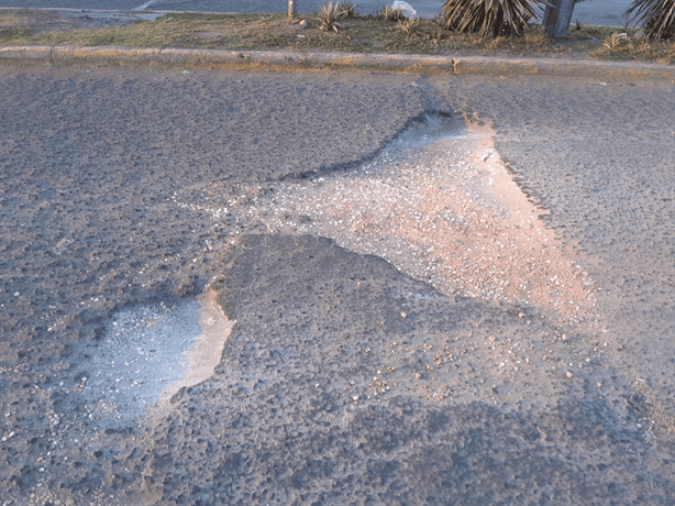 Vecinos del fraccionamiento Las Vegas piden bacheo en Río Papaloapan