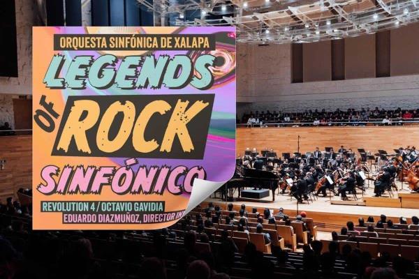 Legends of Rock Sinfónico en Xalapa; fecha, lugar y costo de boletos