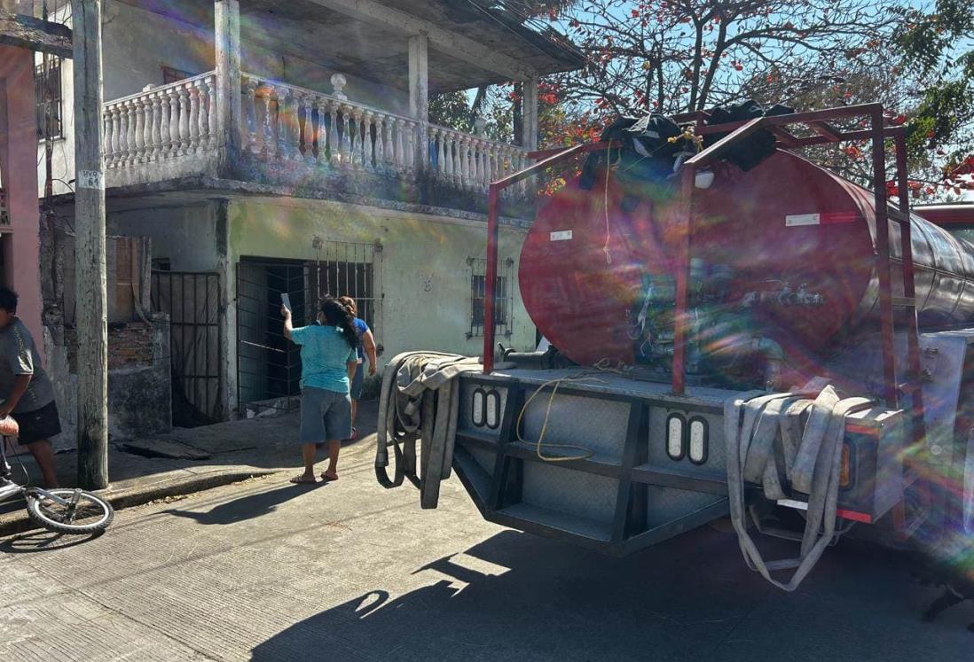 Personas en situación de calle provocan incendio en vivienda del fraccionamiento Lomas del Vergel en Veracruz