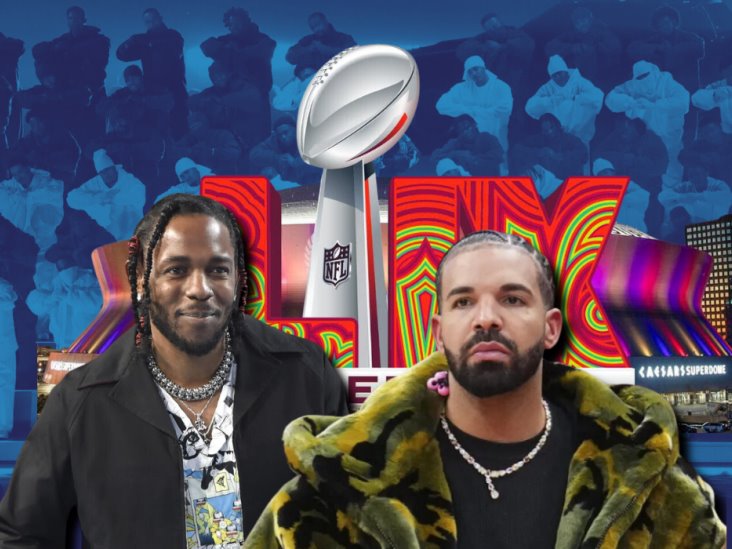 Kendrick vs Drake ¿Lo notaste? Estas fueron las indirectas en el show del medio tiempo del Super Bowl 