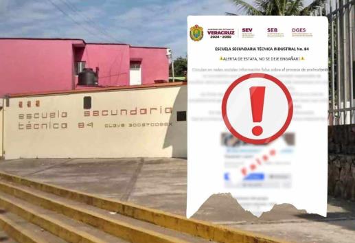 Alertan fraude con venta de fichas en Secundaria Técnica 84 de Orizaba