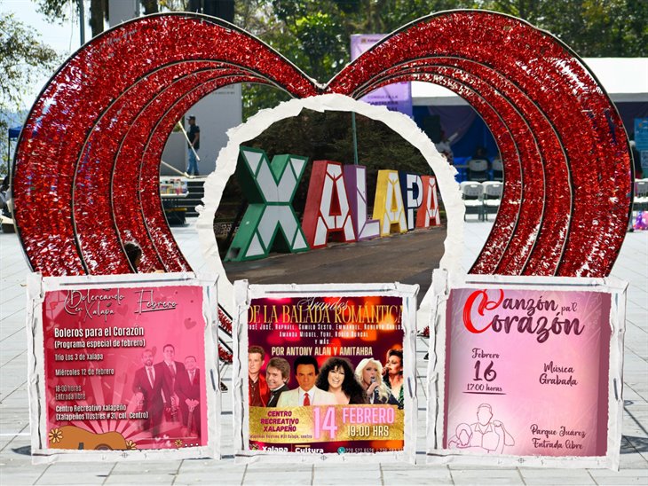 Celebra el 14 de febrero en Xalapa con las actividades que tiene el Ayuntamiento para ti