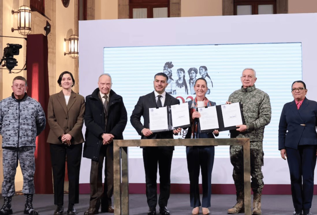 Claudia Sheinbaum envía al Congreso dos iniciativas clave en materia de seguridad