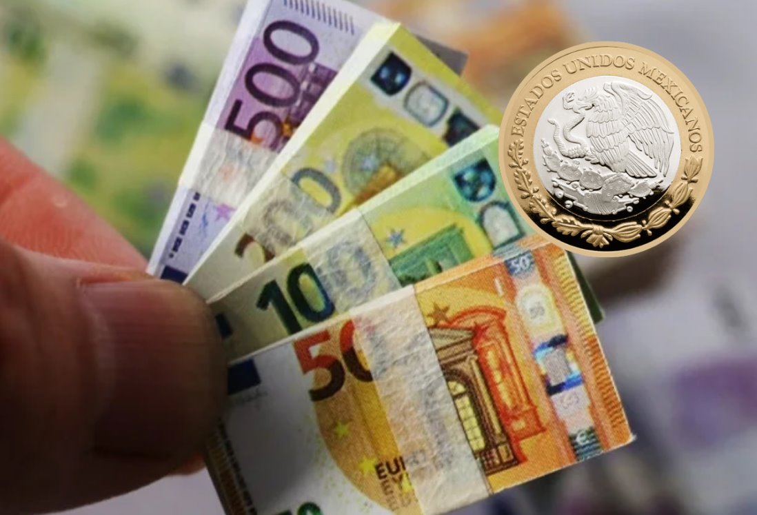 EURO frente al peso mexicano este martes 11 de febrero