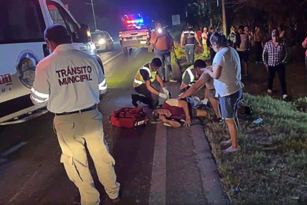 Grave accidente en la carretera Martínez de la Torre-Misantla