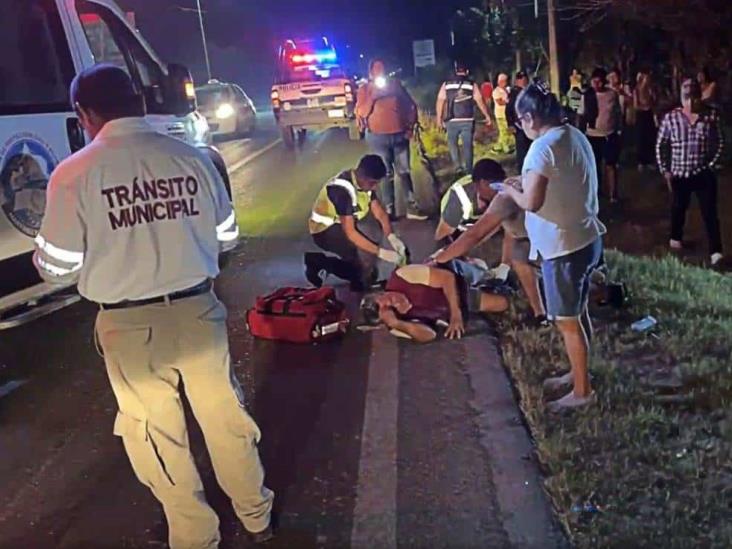 Grave accidente en la carretera Martínez de la Torre-Misantla