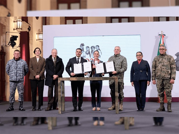 Presidenta envía iniciativas al Congreso para fortalecer la Seguridad Nacional 