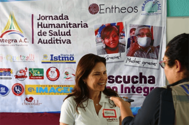 Realizan Séptima Jornada Humanitaria de Salud Auditiva de Integra; familia de CDMX viajó hasta Coatzacoalcos