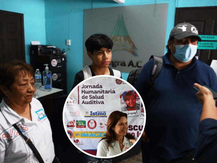 Realizan Séptima Jornada Humanitaria de Salud Auditiva de Integra; familia de CDMX viajó hasta Coatzacoalcos