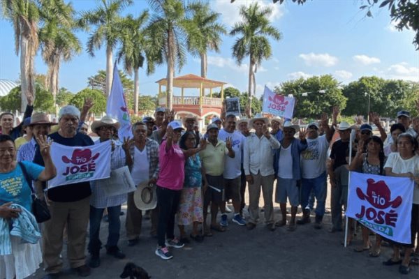 Pobladores respaldan a José Pineda para la alcaldía de Soledad de Doblado