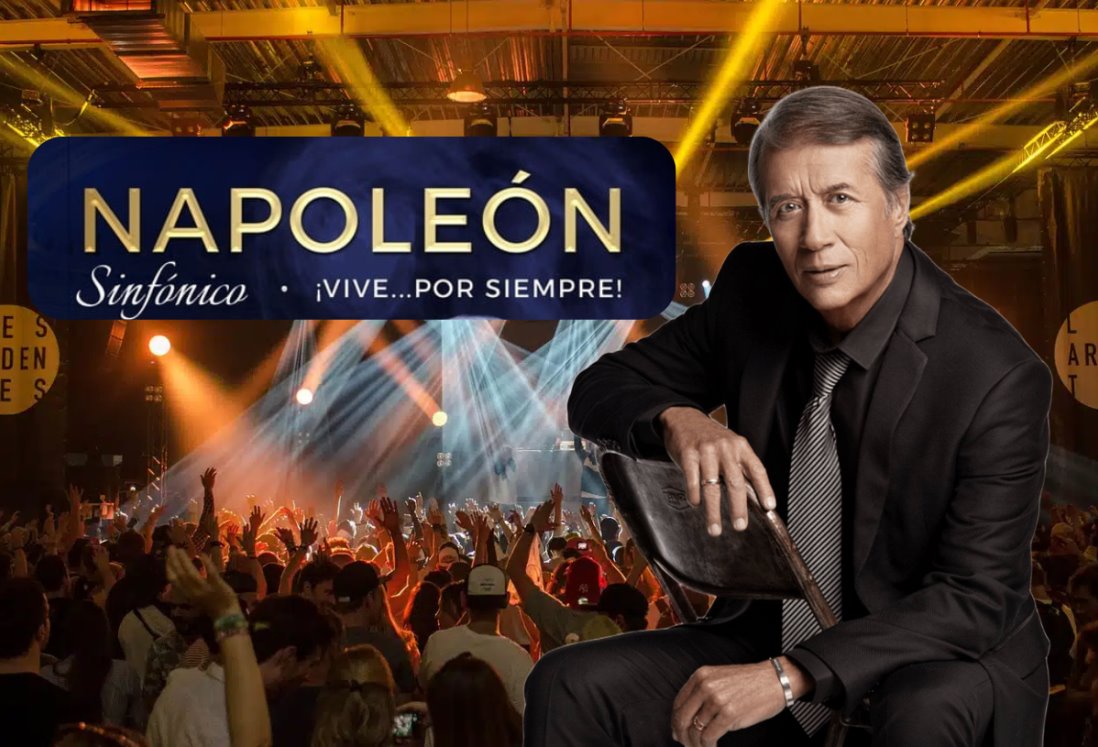 Napoleón en Veracruz 2025: en esta fecha será su concierto