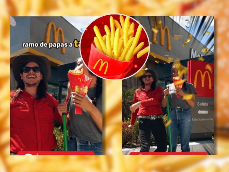 Ramo de papitas de McDonalds para este San Valentín 2025 ¿Cuánto cuestan?