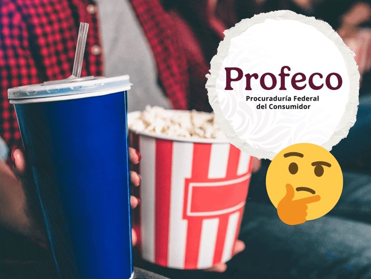 Profeco responde: ¿Te pueden prohibir meter tu propia comida al cine y sancionarte?